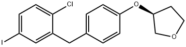 (3S)-3-[4-[(2-Chloro-5-iodophenyl)methyl]phenoxy]tetrahydro-furan CAS:915095-94-2