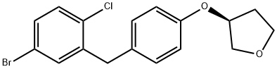 :(3S)-3-[4-[(5-BroMo-2-chlorophenyl)Methyl]phenoxy]tetrahydro-furan 