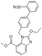 :Methyl 1-[(2'-cyanobiphenyl-4-yl)methyl]-2-ethoxy-1H-benzimidazole-7-carboxylate