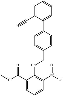 2-[[(2'-Cyano[1,1'-biphenyl]-4-yl)Methyl]aMino]-3-nitro-benzoic Acid Methyl Ester