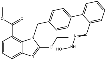 2-Ethoxy-1-[[2'-[(hydroxyaMino)iMinoMethyl][1,1'-biphenyl]-4-yl]Methyl]-1H-benziMidazole-7-carboxyli