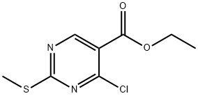 Ethyl 4-chloro-2-methylthio-5-pyrimidinecarboxylat
