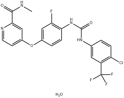 4-[4-[[[[4-Chloro-3-(trifluoromethyl)phenyl]amino]carbonyl]amino]-3-fluorophenoxy]-N-methyl-2-pyridi