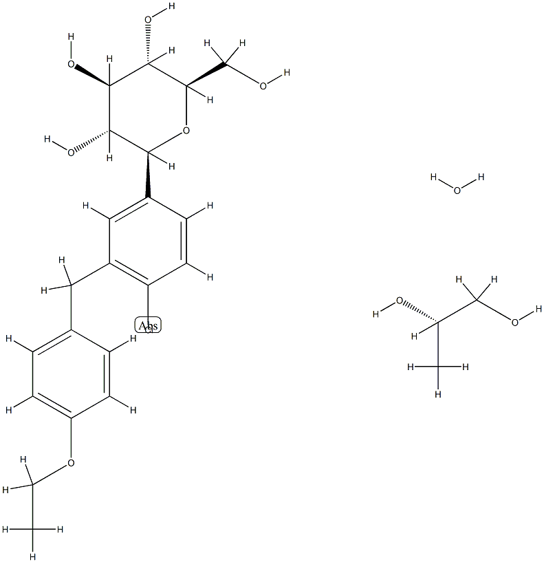 Dapagliflozin propanediol monohydrate